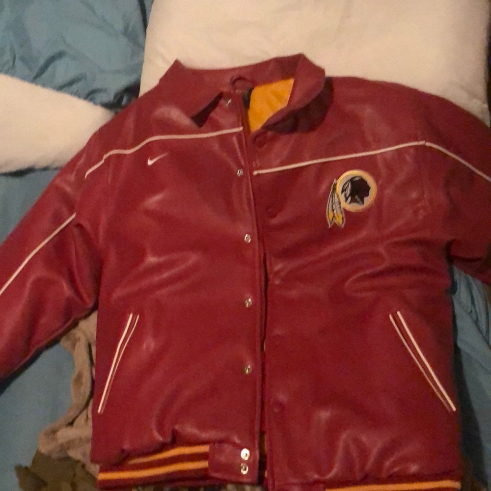 Nike Washington Redskins Leather jacket